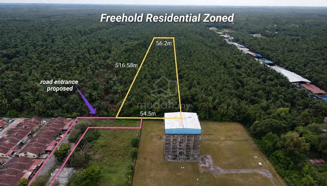 ZONED RESIDENTIAL LAND FOR SALE – JEBONG, TAIPING - 7 acres 1