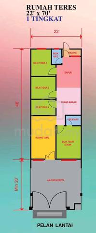 Freehold MCL Rumah cantik harge offer Last 2 units 3