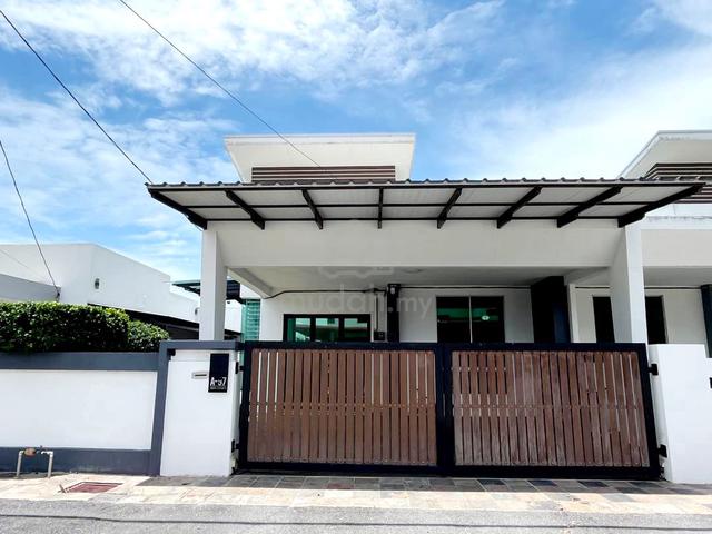 RENOVATED 1½ SEMI D TAMAN SAVORI, SIMPANG EMPAT Boleh Full Loan 1