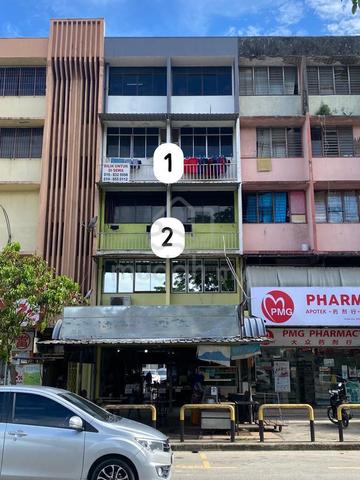 ROI 5.61%, shop lot 2nd & 3rd floor, inanam new township, inanam 1