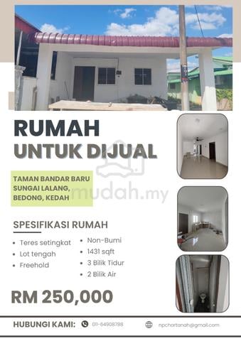 Rumah Murah, Siap Boleh Masuk!💥 - Taman Bandar Baru Sungai Lalang 1
