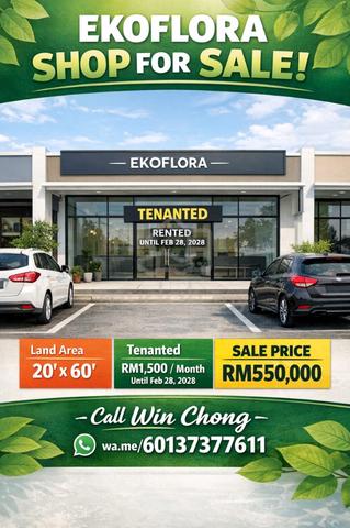 Ekoflora 1‑Storey Shop for Sale – Tenanted Investment! 1