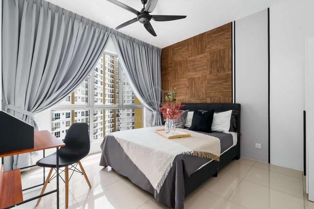 Bilik sewa seperti hotel di Platinum Splendor Residensi Semarak! Fully 1