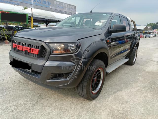 2017 Ford RANGER 2.2 XL (M) 4X4 FULL LOAN HITAM - 1