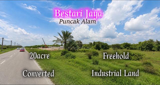 Bestari Jaya Puncak Alam Freehold Converted 20acre Industrial land 1
