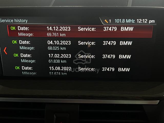 2018 Bmw X3 2.0 xDrive30i (A)ORI MILEAGE ,WARRANTY - 5