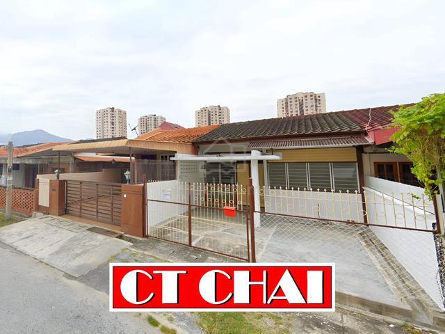 CHEAPEST! 1-Sty Terrace 1,700sqft Batu Lanchang Jelutong Taman Hijau 1