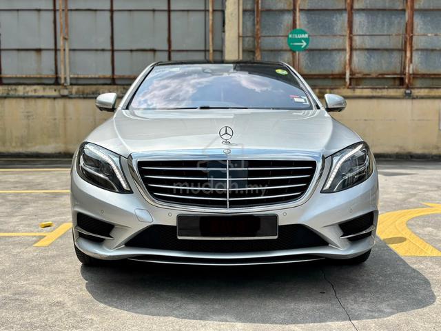 2017Mercedes SCLASS 3.5 400L HYBRID BROWN INTERIOR - 5