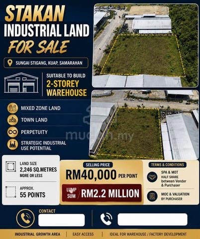 Stakan Industrial Land for Sale 1