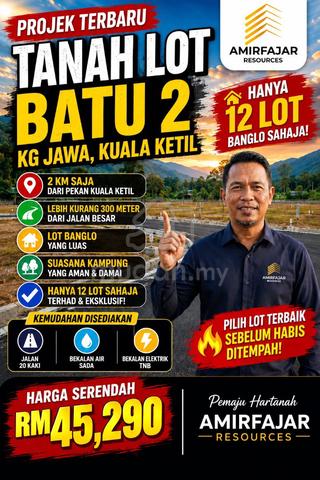 Tanahlot Kampung Jawa Kuala Ketil Kedah 1