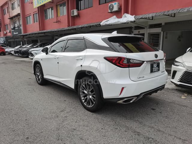 2016 Lexus RX200 2.0 T F SPORT (A) REG 2022 - 5