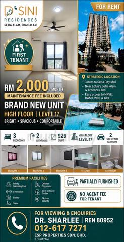 D'Sini Residences @ Setia Alam 1