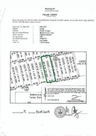 tanah sawit 3 ekar 1