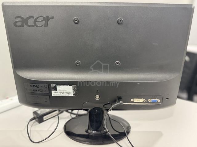 Used Acer 18.5” LED Monitor | HD Display - photo 2 of 3
