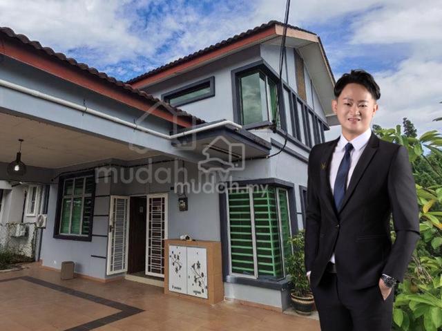 Below Bank Value Taman Krubong Utama 1 Storey Semi D Malim Melaka 1