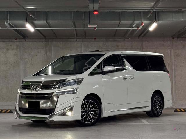 2018 Toyota VELLFIRE 2.5 ZG DBA-AGH30W (A) - 2