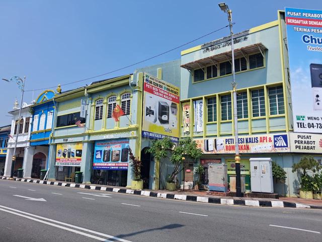 Alor setar double storey shop lot kedai 2 tingkat rent/ sewa 1