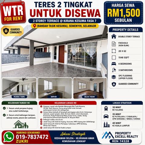 Rumah Teres 2 Tingkat 1