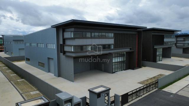 [NEAR TO TEBRAU] 77'x150' 2 Storey Semi-D Factory 1