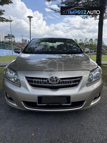 2008 Toyota COROLLA 1.8 ALTIS G MY01 E120 - 2