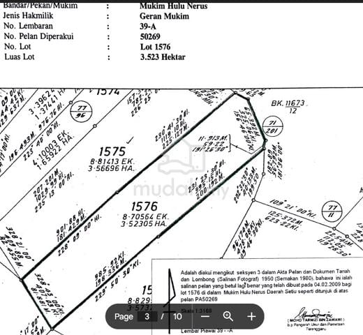 Terengganu Setiu Agricultural Freehold Land For Sale 1