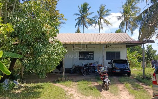 TANAH BENDANG BESERTA RUMAH KAMPUNG untuk di jual❗TURUN HARGA💥💥 Yan 1
