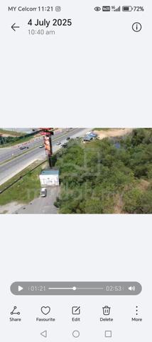 Land For sale / Jalan sulaman behide kfc drive thru 2