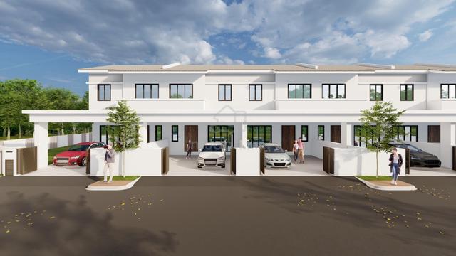 Rumah Teres 1.5 Tingkat di Kubang Semang Penang 1