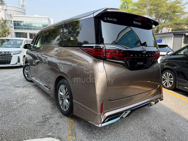 2024 Toyota ALPHARD 2.5 Z ORI bodykit , Exhaust - 2