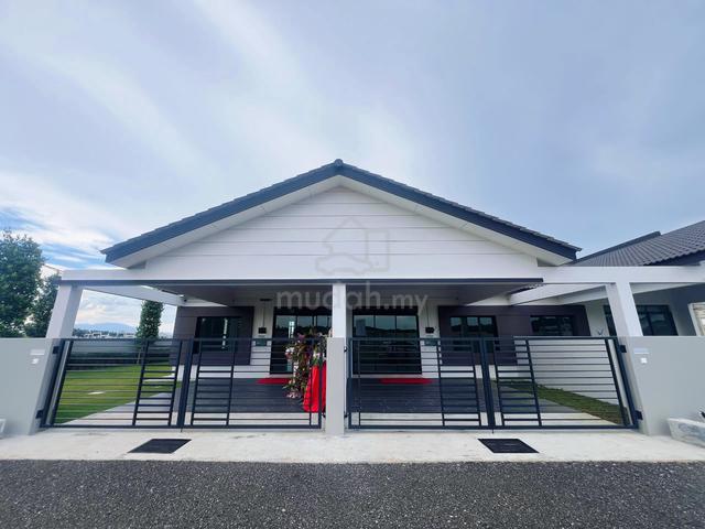 Full Loan🔥FOC Aircond Single Storey Terrace Paya Rumput Rembia Melaka 1