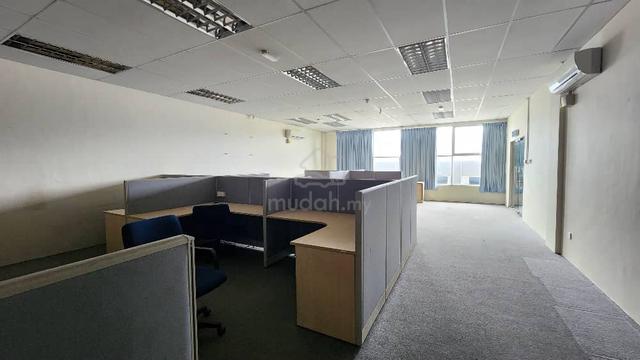 Wisma Sulaman atas Domino | Likas | Partition 3 Room | Hall | Aircon 1