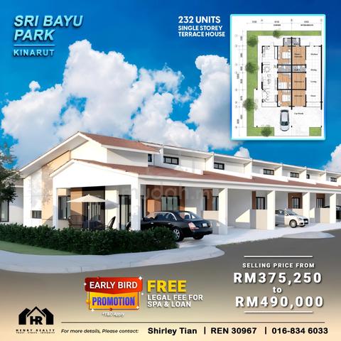 New Landed | Sri Bayu | Kinarut | Single Storey | KK 1