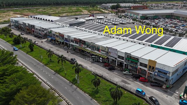 FACING MAINROAD FULLY TENANTED 2 Storey Shoplot Taman Serai Wangi 1