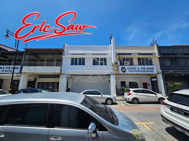 2 Storey Shoplot Lebuh Campbell Refurbish 3000sf Kimberley Chulia 1