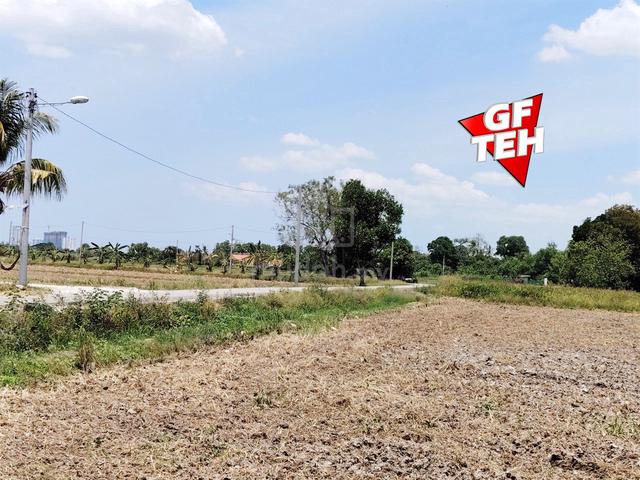 1.21 acre Agricultural Land Paddy Field Permatang Pauh Bukit MertajamL 1