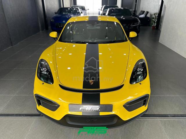 2020 Porsche CAYMAN 718 GT4 4.0 (M) racing yellow - 1
