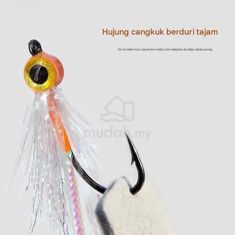 SKYGITZ MALAYSIA Crystal Fork Tail Glow Eye lure - photo 5 of 6