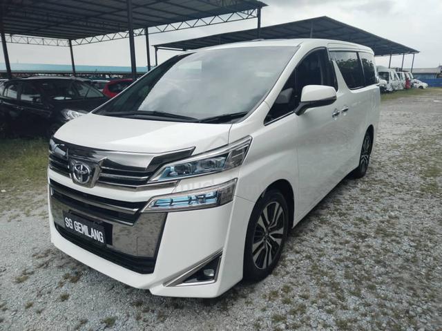 2018 Toyota VELLFIRE 2.5 ZG [ 100% NOT ACCIDENT ] - 2
