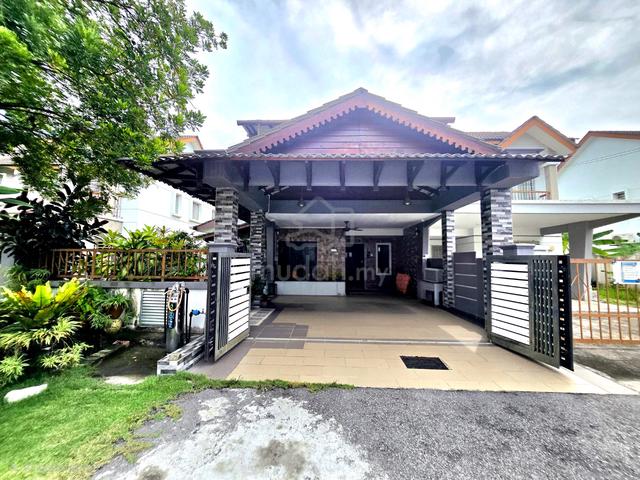 FULL RENO‼️FURNISH‼️2 Tingkat Semi-D Cluster Alam Suria Puncak Alam 1