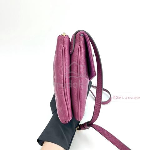 Preloved LV Fuschia Empreinte Twice Crossbody Bag - photo 4 of 6