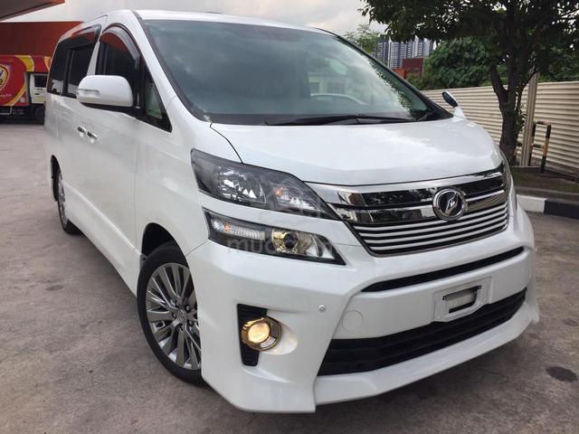 2013 Toyota VELLFIRE 2.4 Z GOLDEN EYES ANH20W - 1