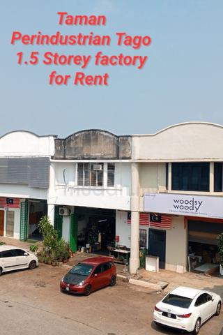 Kepong Taman Perindustrian Tago 1.5storey Factory for Rent 1