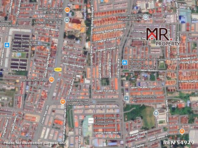 ZONING COMMERCIAL LAND Raja Uda Butterworth FOR SALE 1