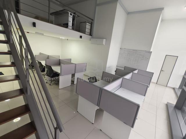 Office Rent Pinnacle Petaling Jaya Duplex 818sf Furnish 5minsLRT 1