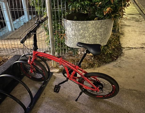HTG 7-Speed Folding Bike / Foldie with Disc Brakes - photo 3 of 3