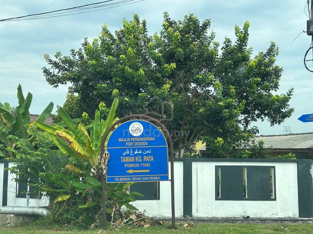 (5996 SQFT) Residential land Kg Paya Port Dickson 1