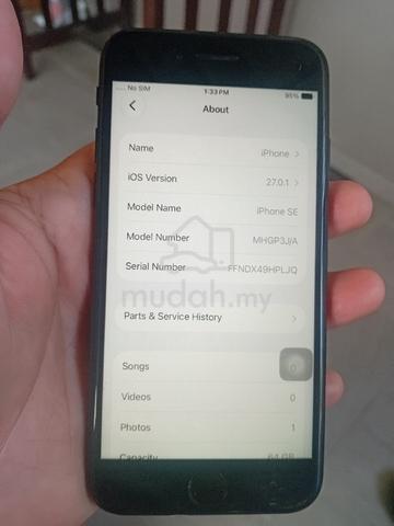 iphone se 64gb 2020 - photo 5 of 6