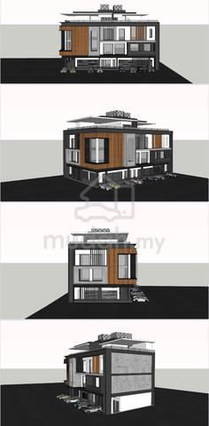 Jelutong Jln Perak Brand New 3 Sty Shophouse 15264sf Facing Main Road 2