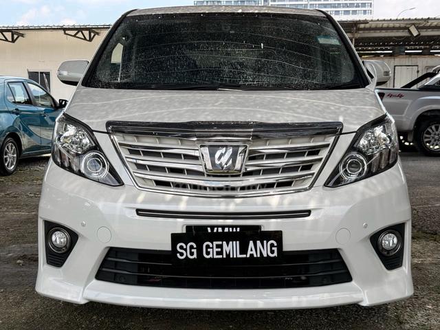2013 Toyota ALPHARD 3.5 (A)Toyota Service - 2