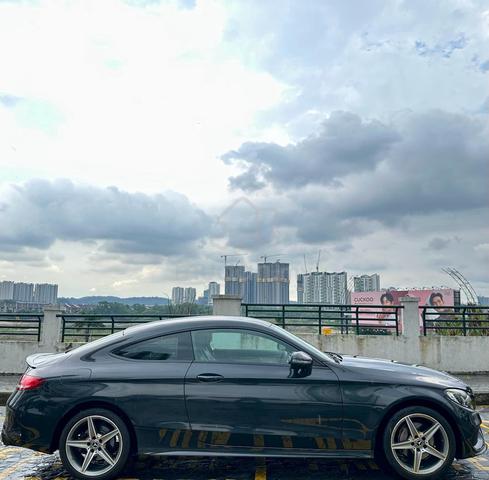 PADDLE SHIF💥2017 Mercedes Benz C200 COUPE AMG 2.0 - 4